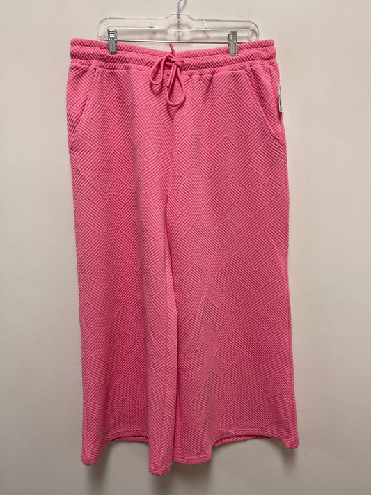 Pants Lounge By Clothes Mentor In Pink, Size: 2x