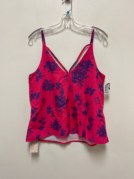 Top Sleeveless By Clothes Mentor In Pink, Size: M