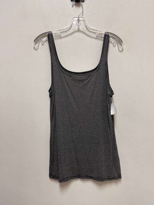 Top Sleeveless By Halogen In Grey, Size: L