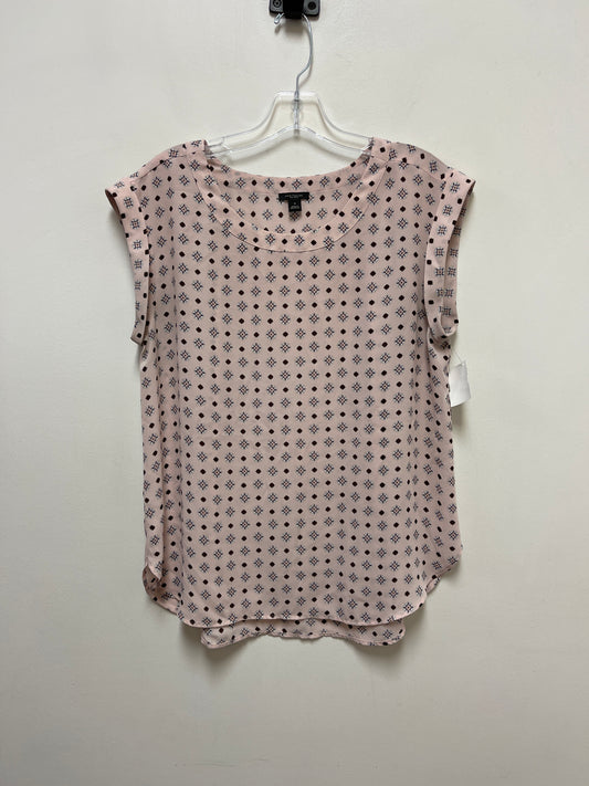 Top Sleeveless By Ann Taylor In Pink, Size: M