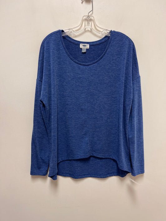 Top Long Sleeve By Old Navy In Blue, Size: L