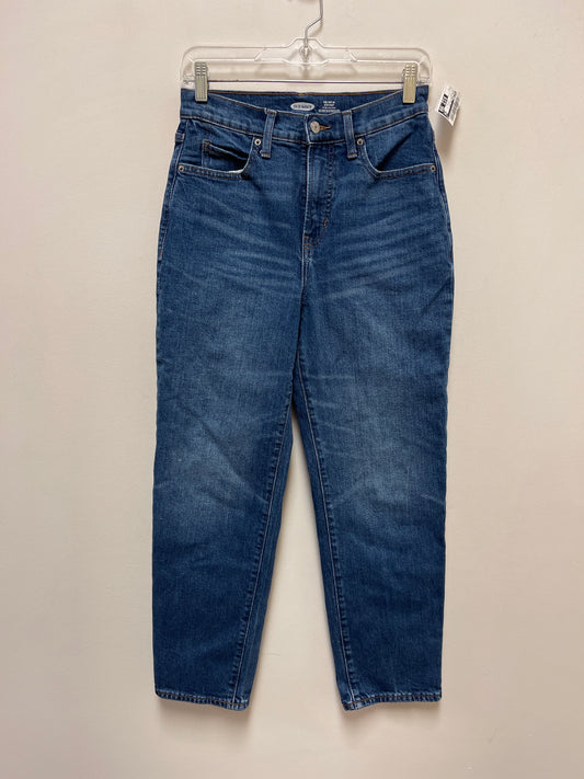 Jeans Straight By Old Navy In Blue Denim, Size: 2