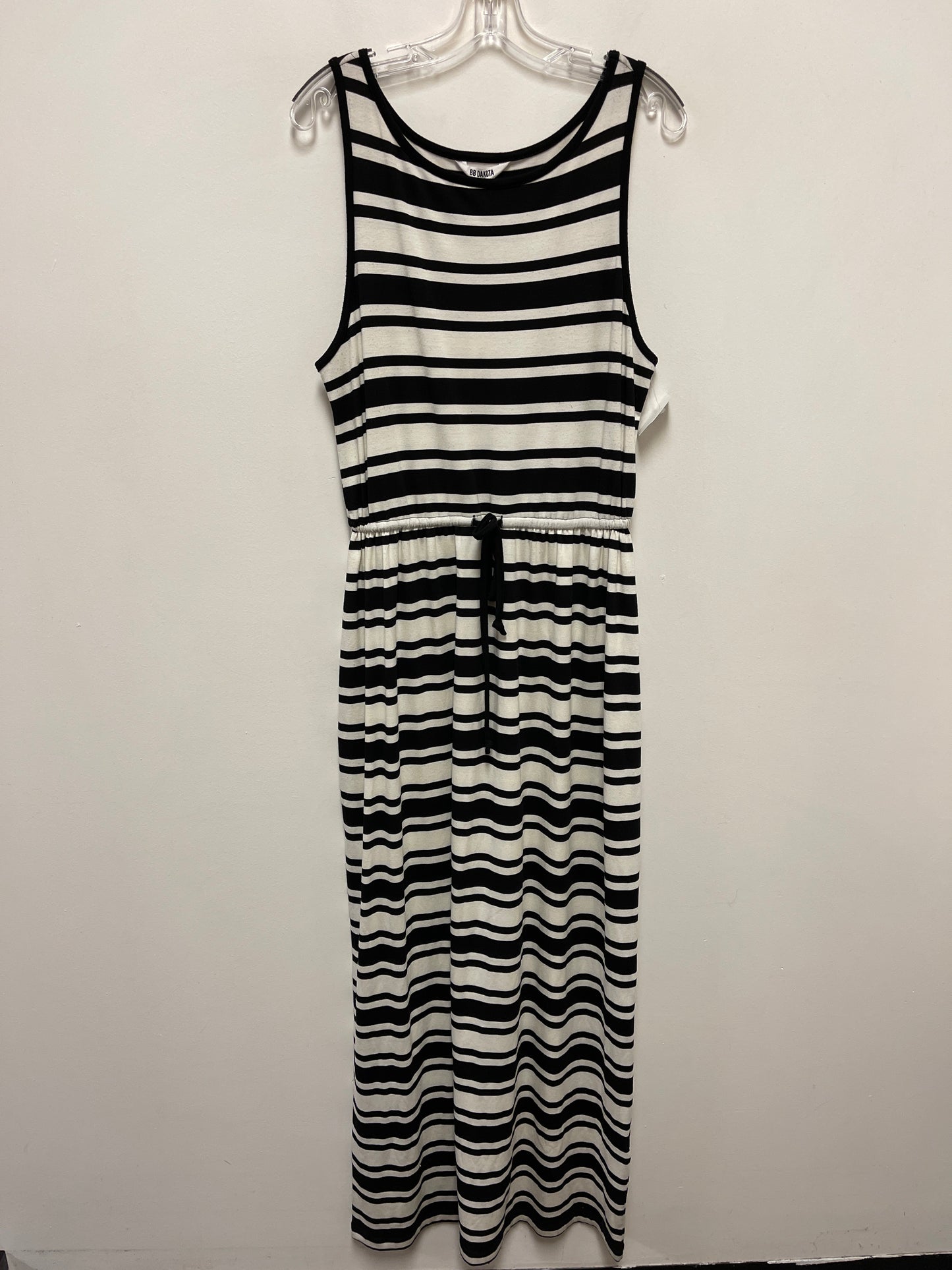 Dress Casual Maxi By Bb Dakota In Black & Cream, Size: M