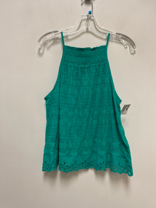 Top Sleeveless By Bb Dakota In Green, Size: M