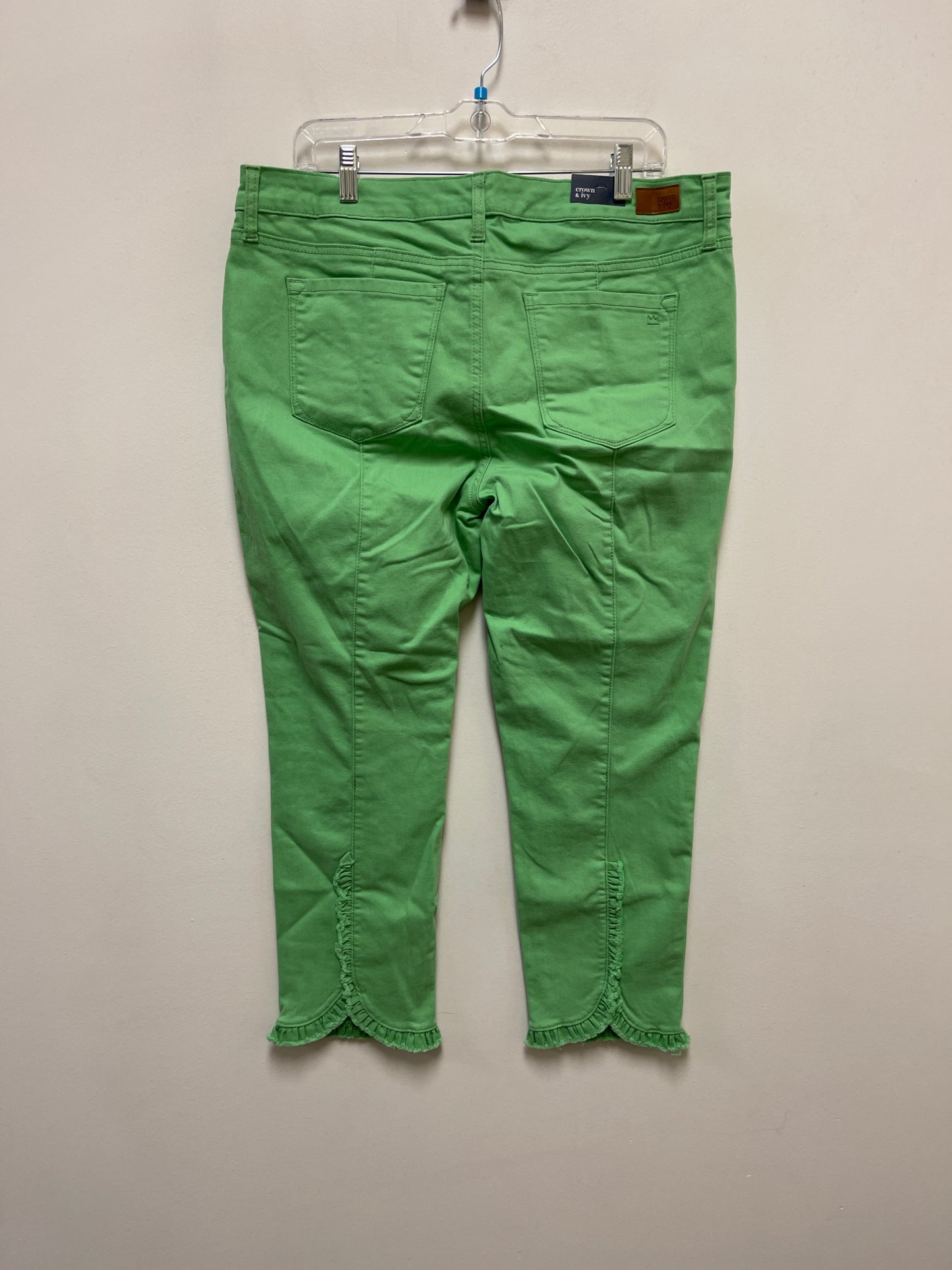 Pants Other By Crown And Ivy In Green, Size: 14