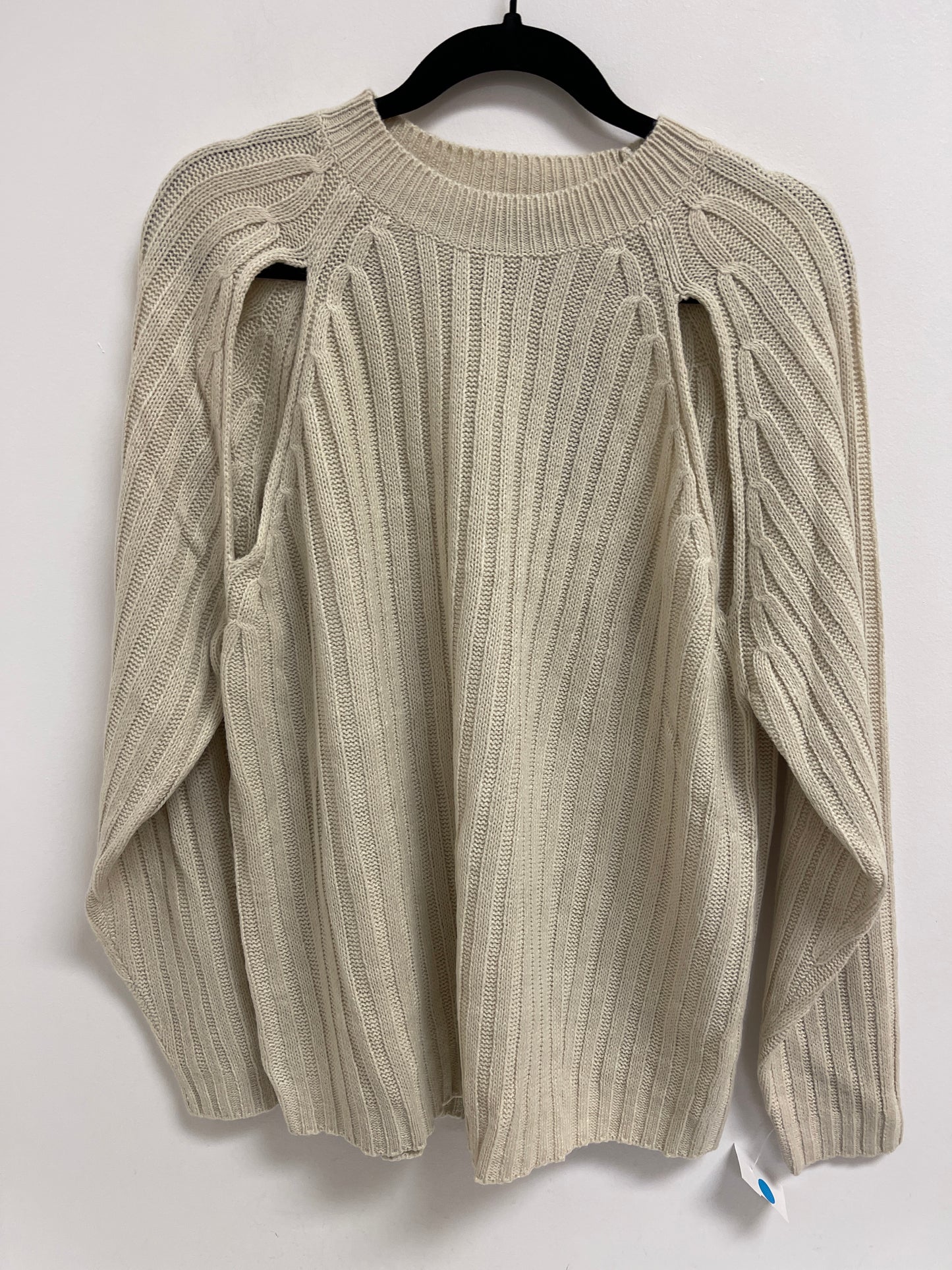 Sweater By Nasty Gal In Cream, Size: M