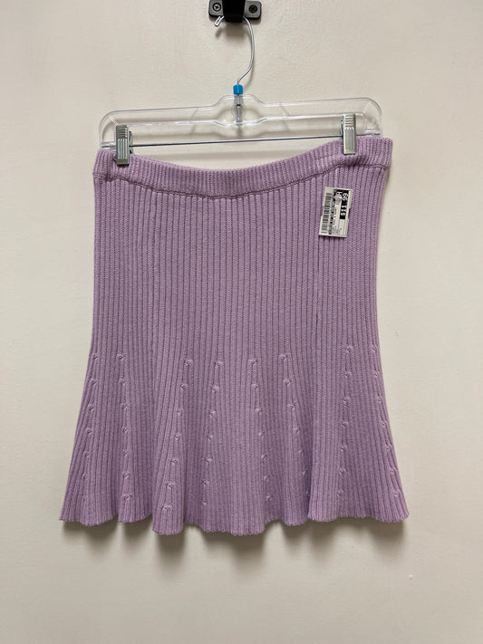 Skirt Mini & Short By Circus By Sam Edelman In Purple, Size: L