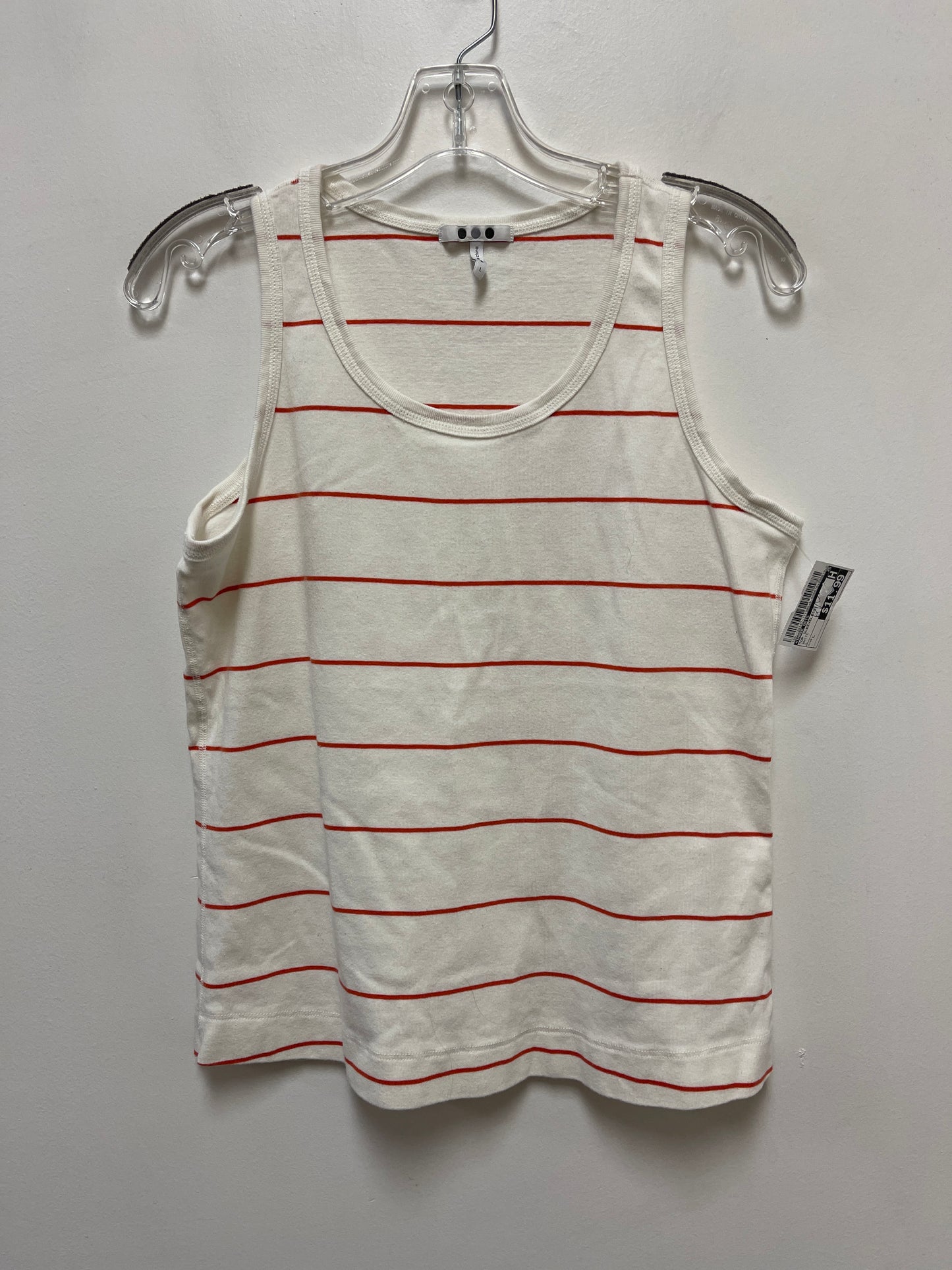 Top Sleeveless By Three Dots In White, Size: L