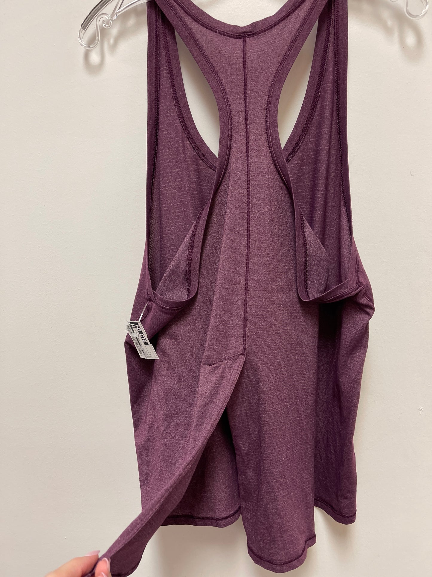 Athletic Tank Top By Lululemon In Purple, Size: S