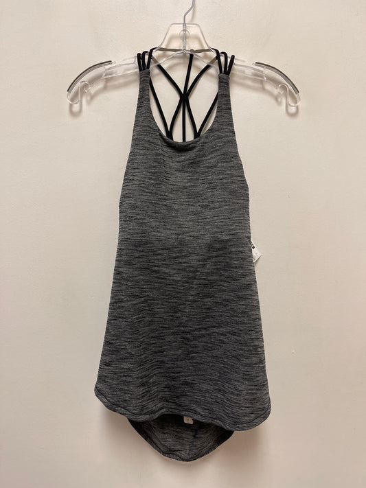 Athletic Tank Top By Lululemon In Grey, Size: S