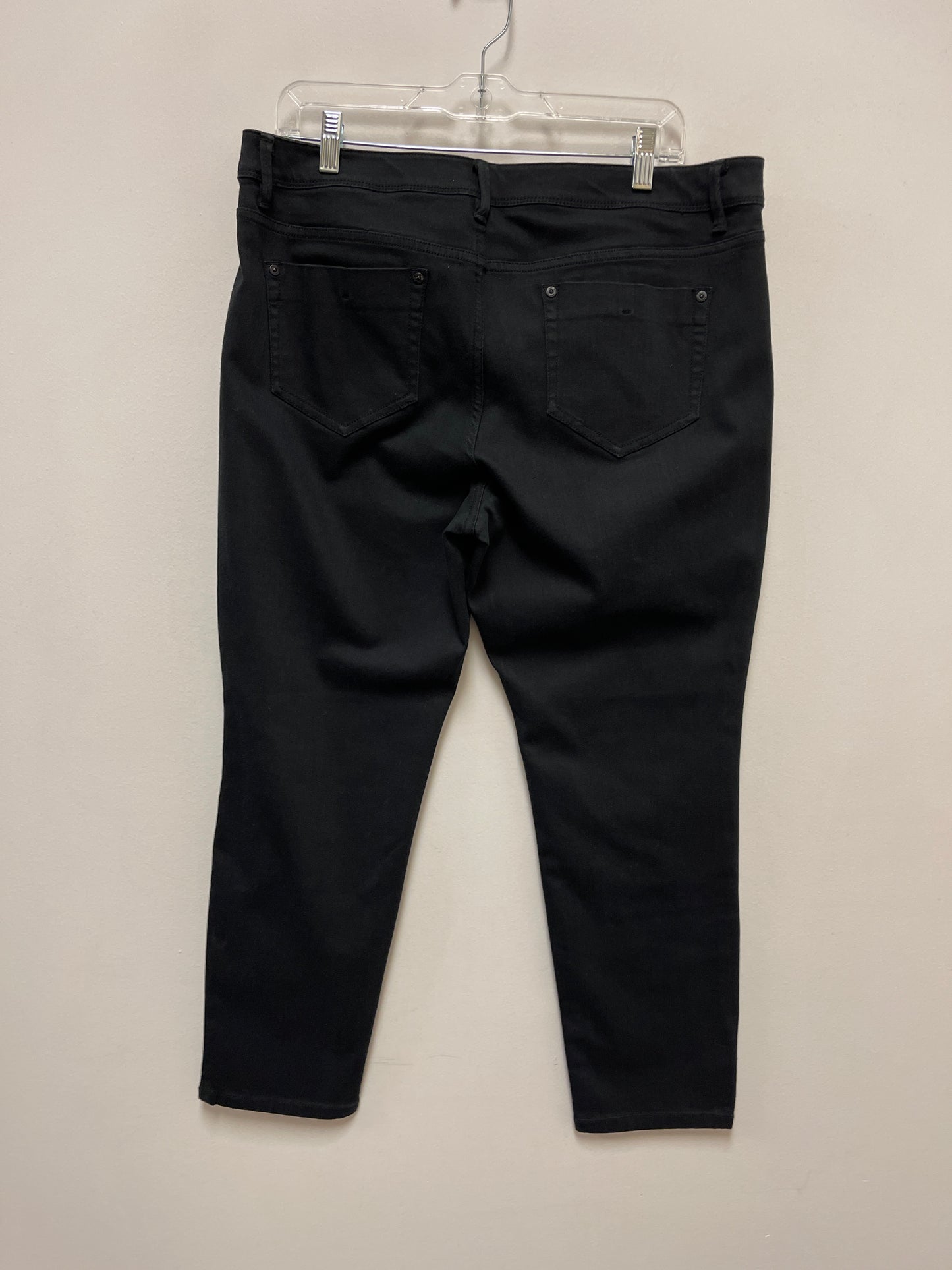 Jeans Straight By J. Jill In Black, Size: 14