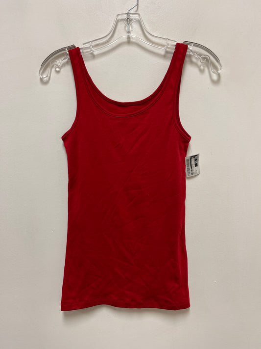 Tank Top By A New Day In Red, Size: Xs