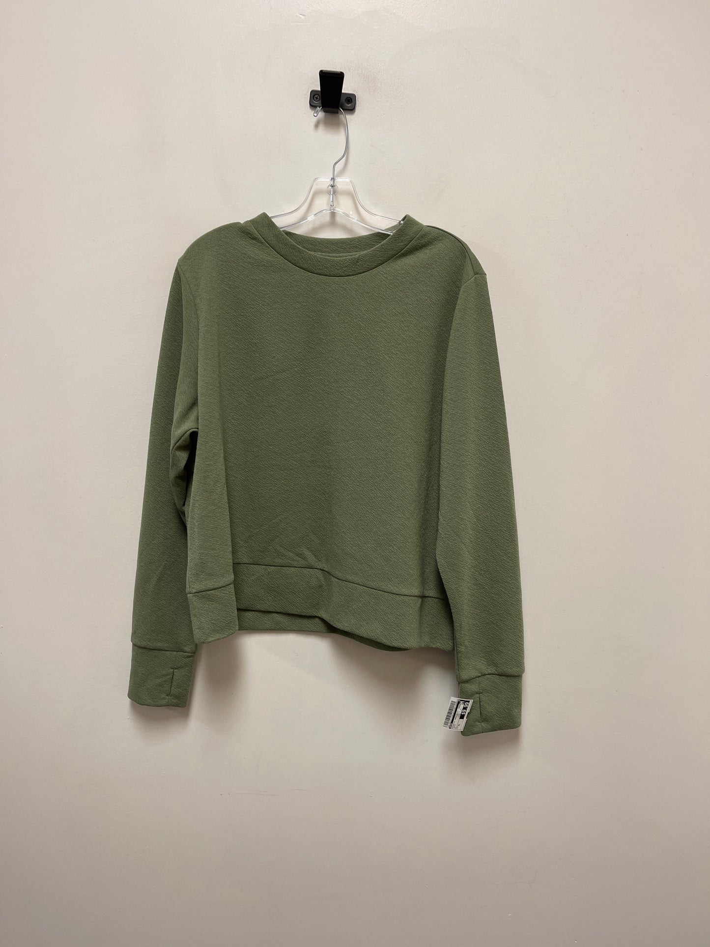 Athletic Sweatshirt Crewneck By Avia In Green, Size: Xl