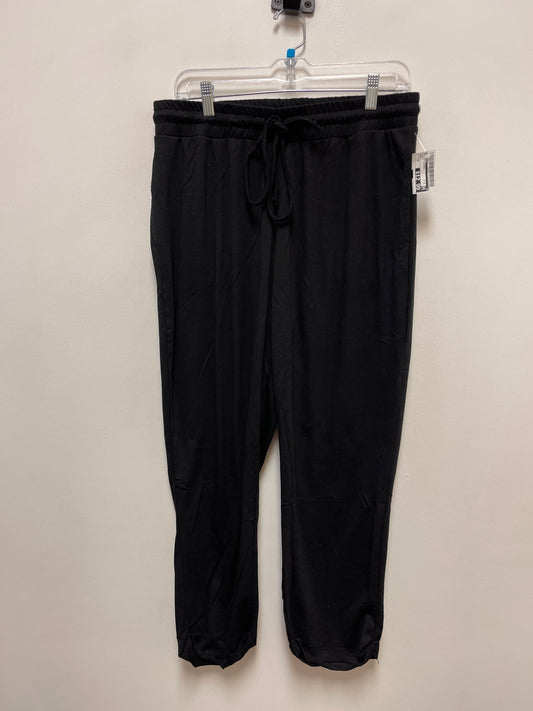 Pants Lounge By Bobeau In Black, Size: 1x