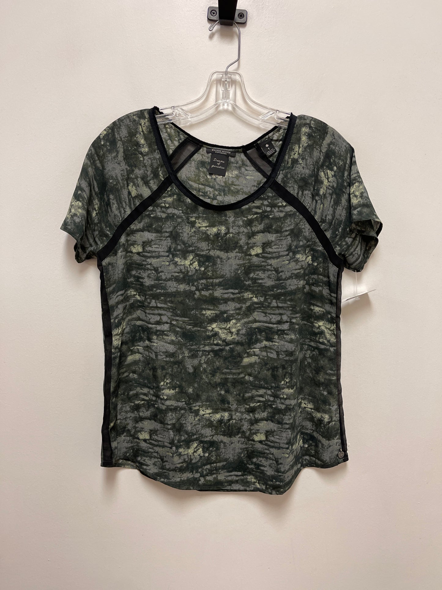 Top Short Sleeve By Cmb In Green, Size: S