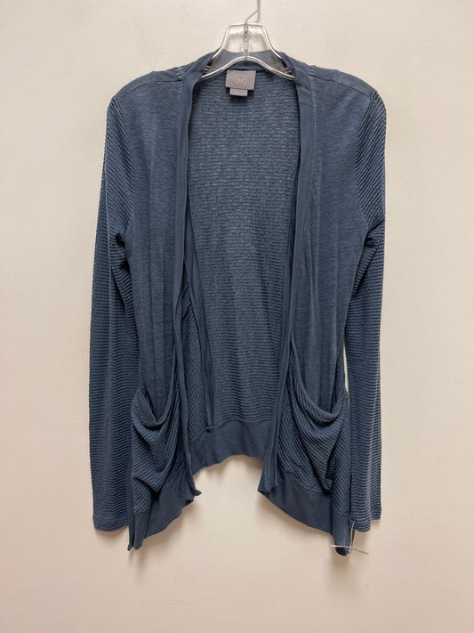 Sweater Cardigan By Cmb In Blue, Size: Xs