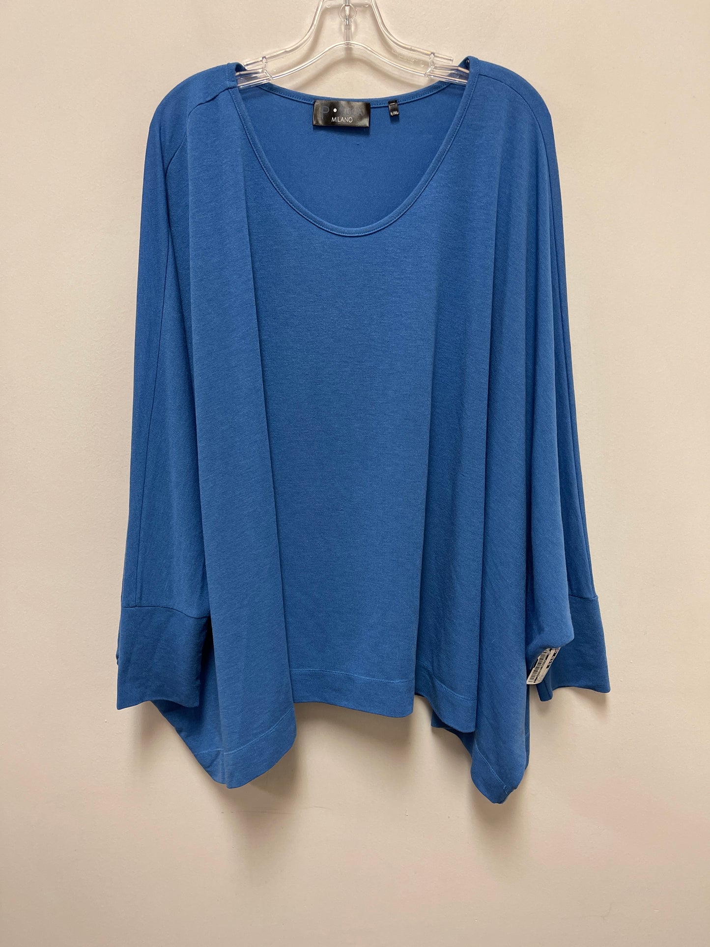 Top Long Sleeve By Clothes Mentor In Blue, Size: Xl