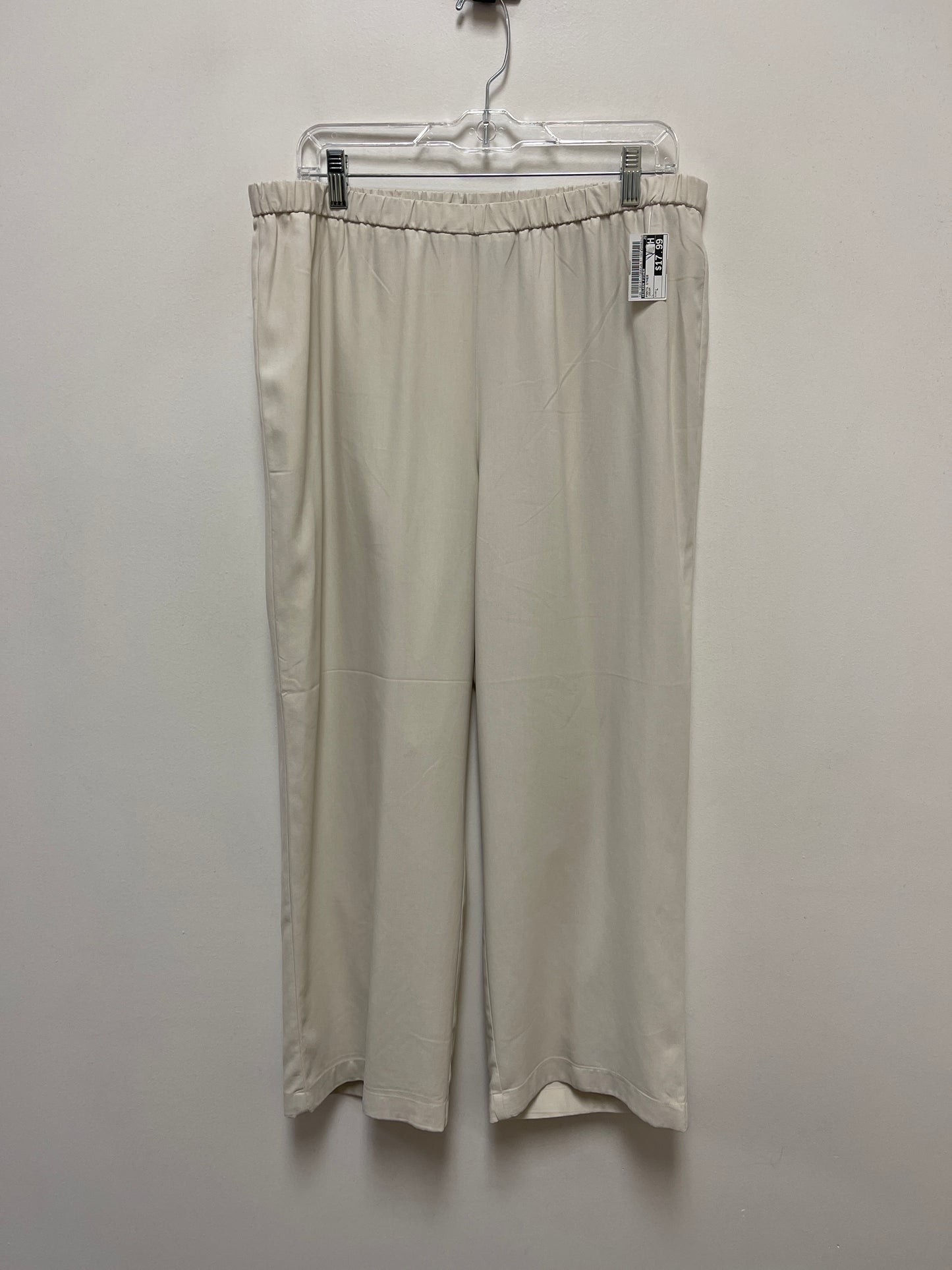 Pants Other By Eileen Fisher In Cream, Size: L