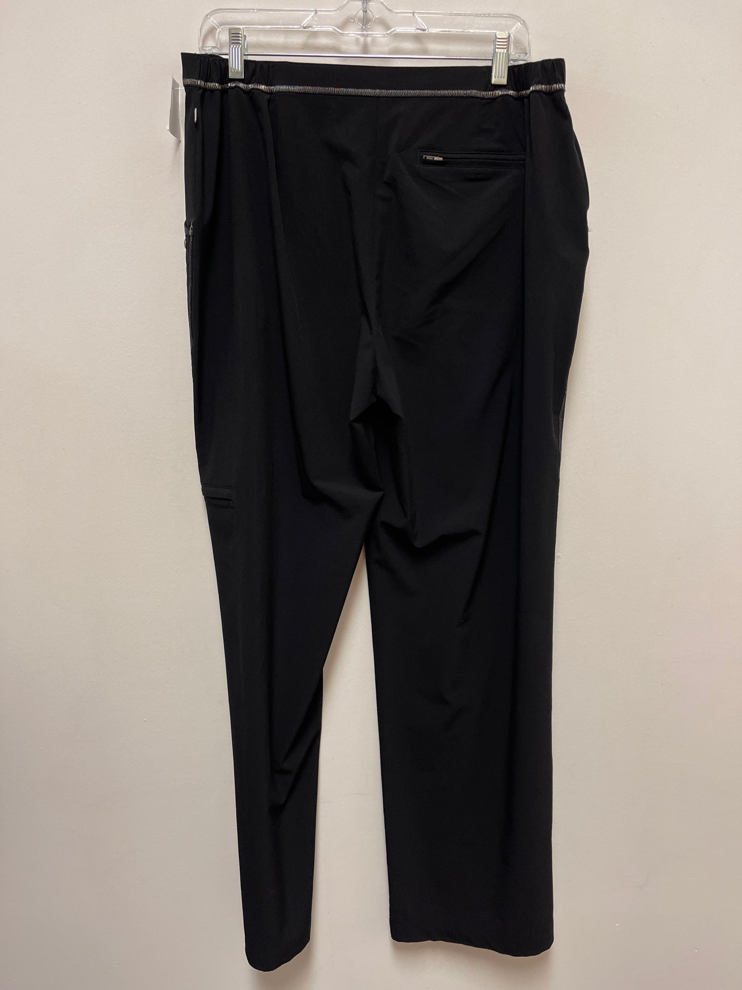 Athletic Pants By Chicos In Black, Size: 12