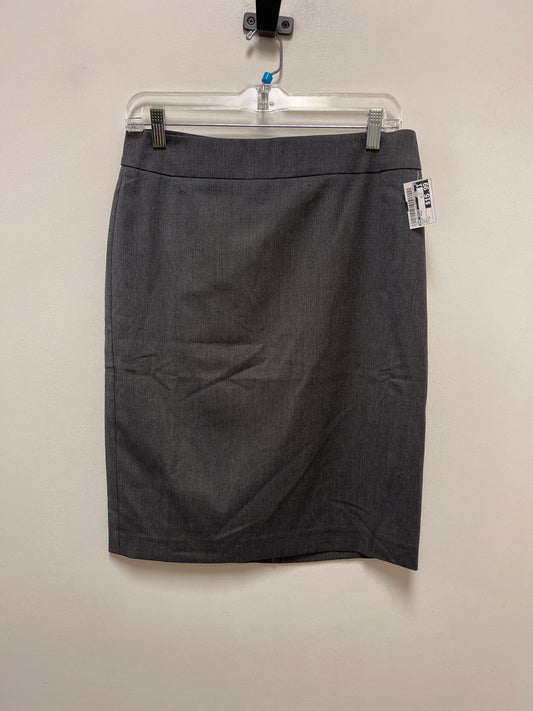 Skirt Midi By Ann Taylor In Grey, Size: 6