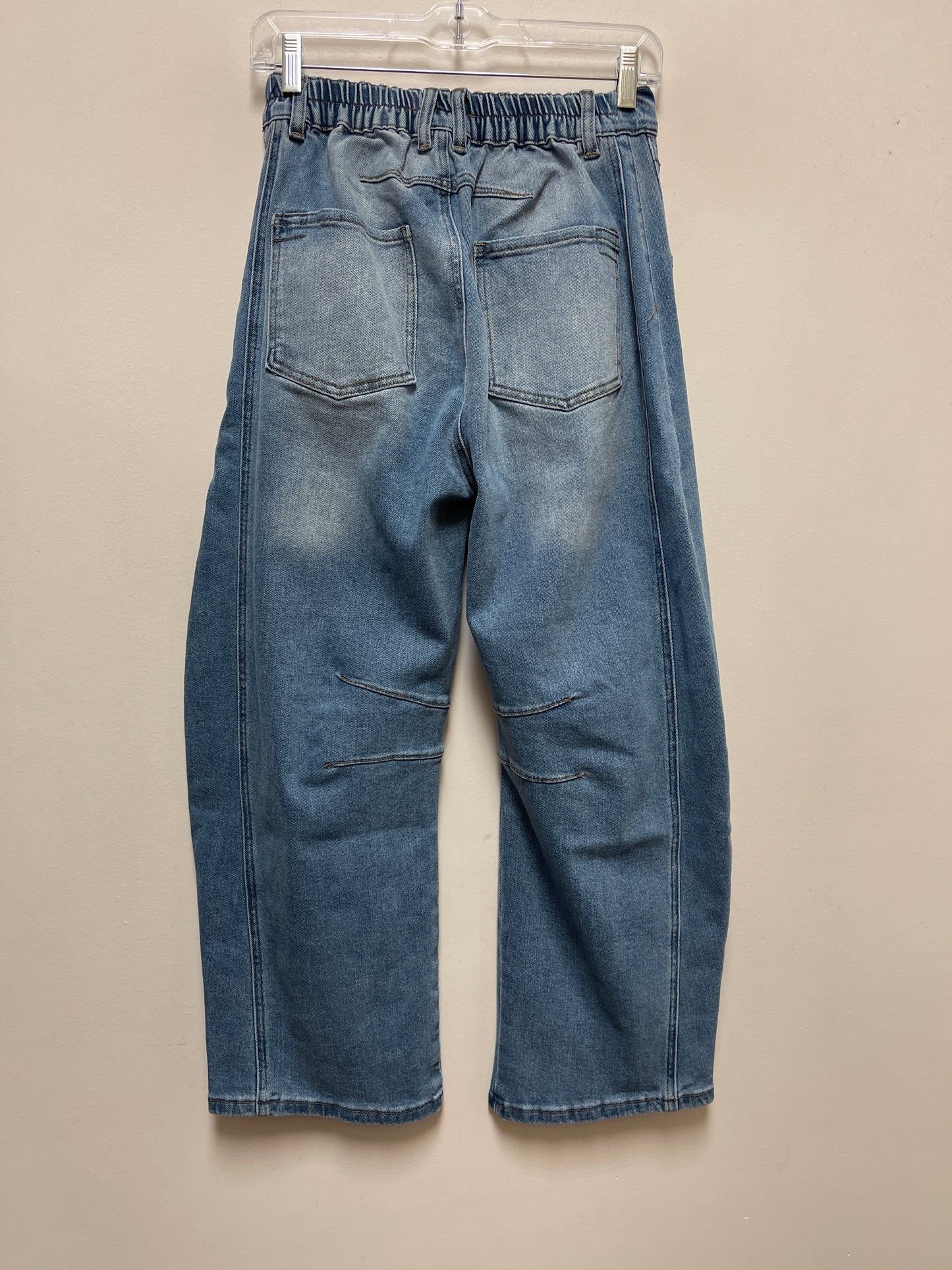 Jeans Wide Leg By Clothes Mentor In Blue Denim, Size: S