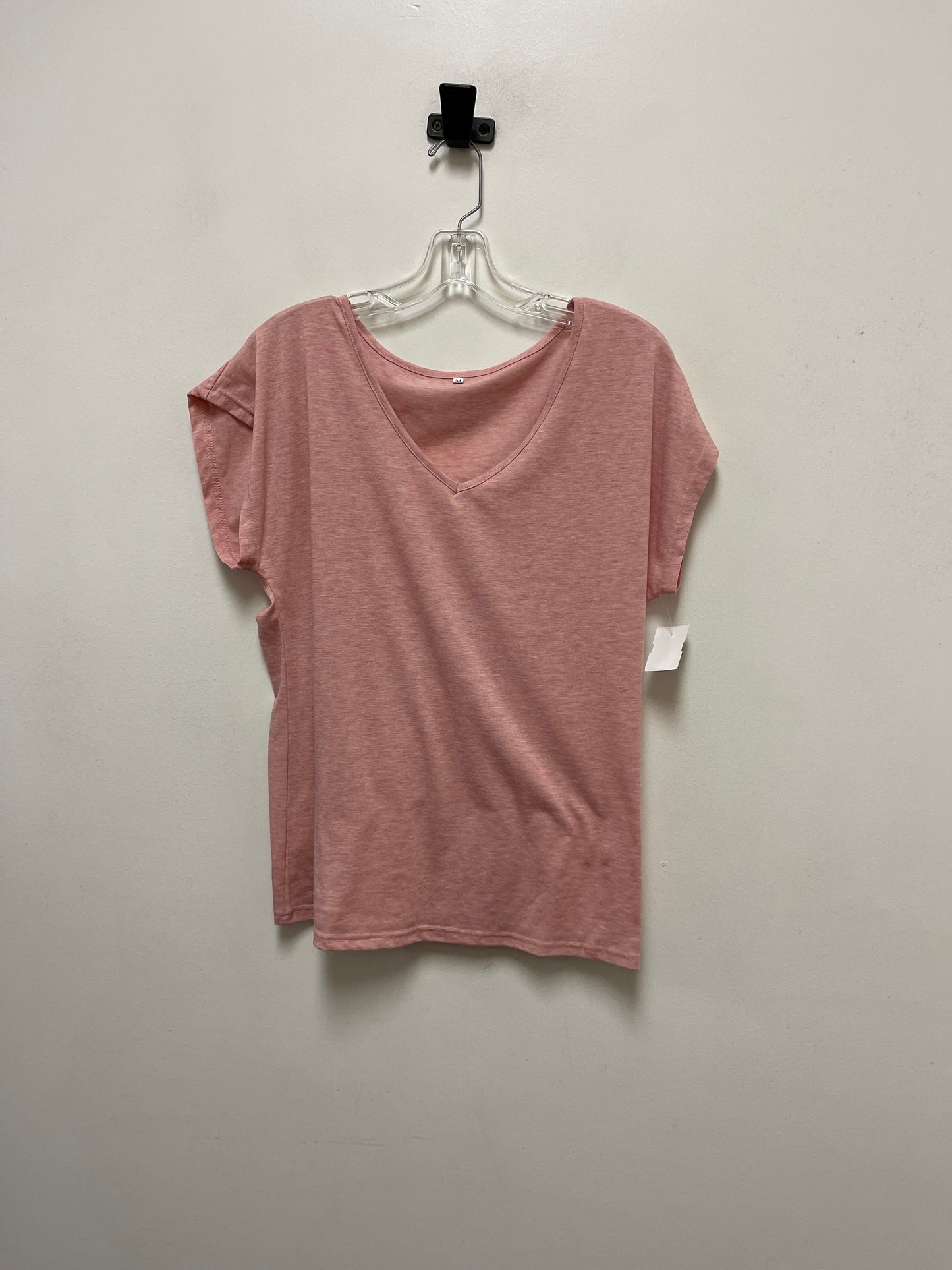 Top Short Sleeve By Clothes Mentor In Pink, Size: M