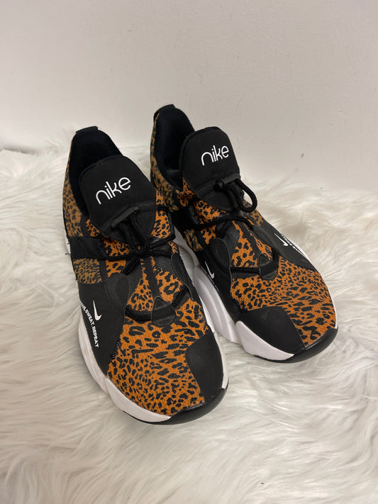 Shoes Athletic By Nike In Animal Print, Size: 10