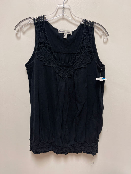 Top Sleeveless By French Laundry In Black, Size: L