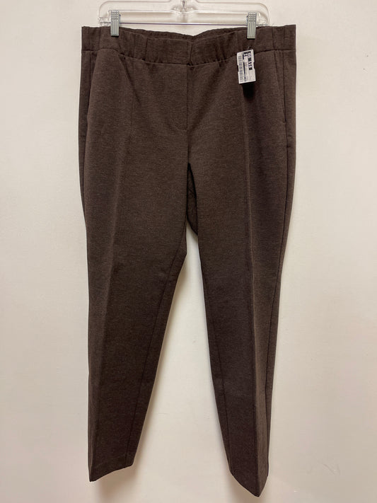 Pants Leggings By J. Jill In Brown, Size: L