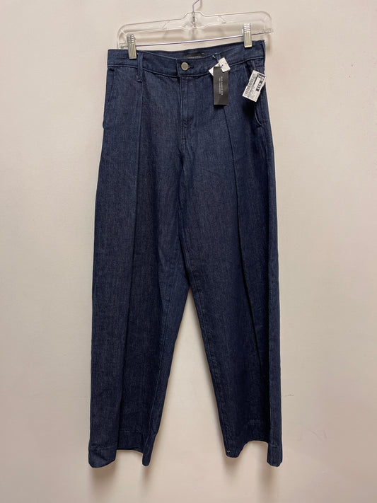 Jeans Wide Leg By Banana Republic In Blue Denim, Size: 2