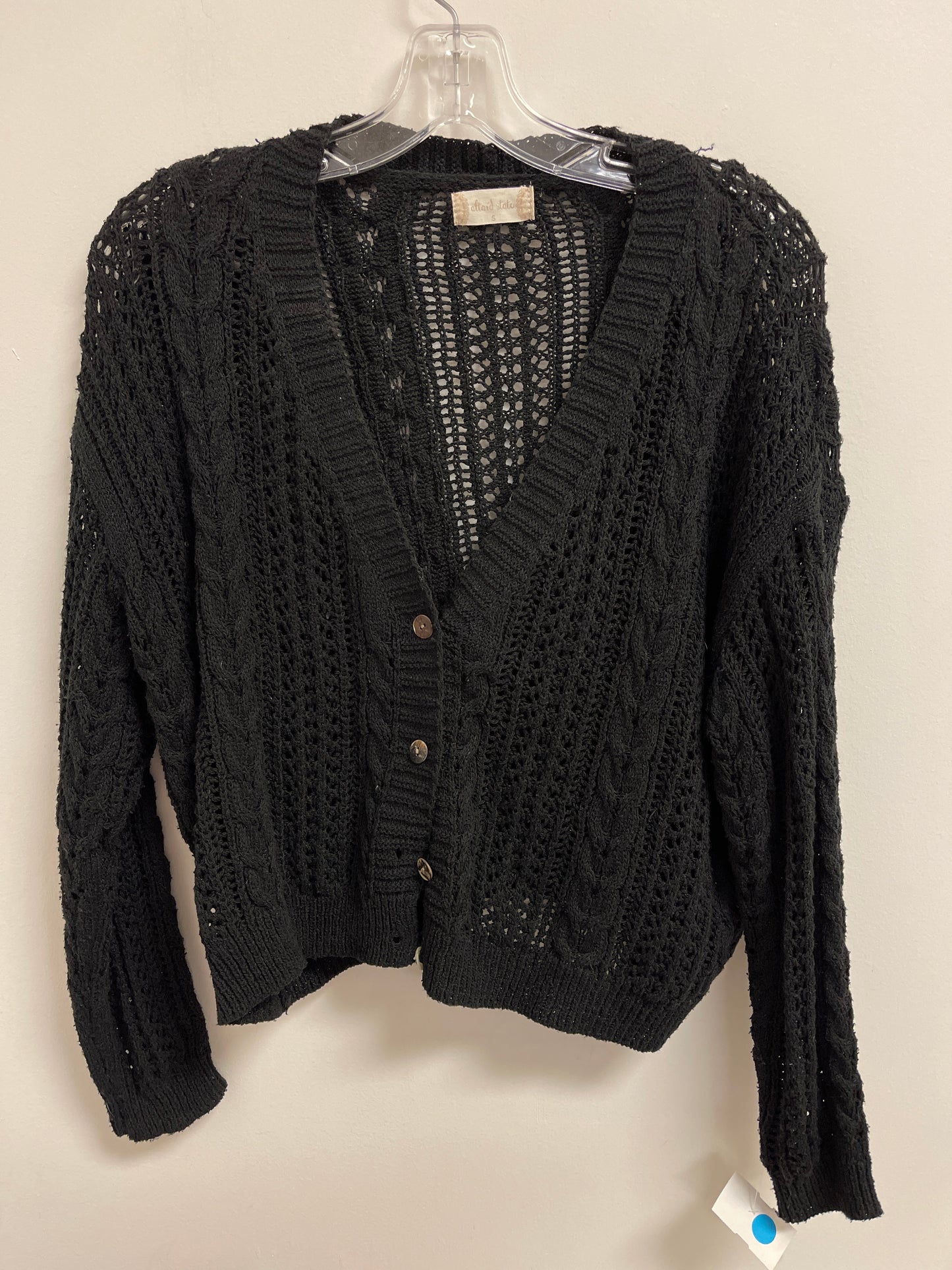 Sweater Cardigan By Altard State In Black, Size: S