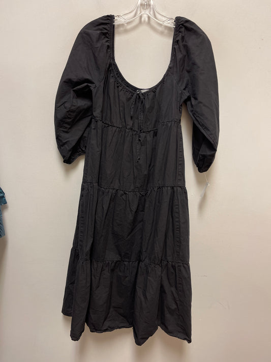 Dress Casual Midi By Clothes Mentor In Black, Size: M