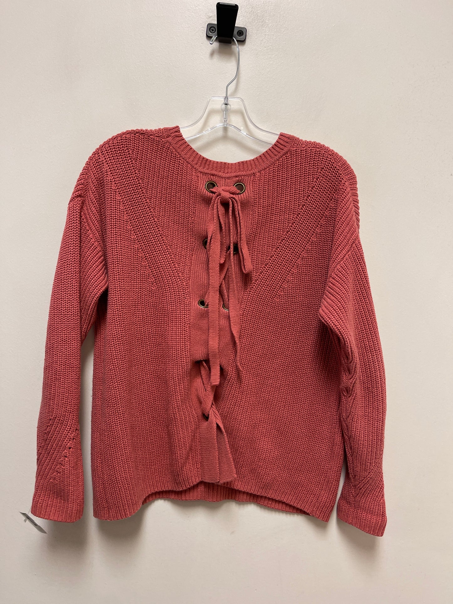 Sweater By Lucky Brand In Pink, Size: M