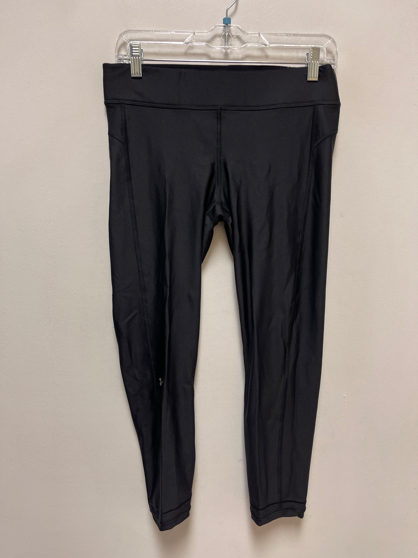 Athletic Leggings By Under Armour In Black, Size: L