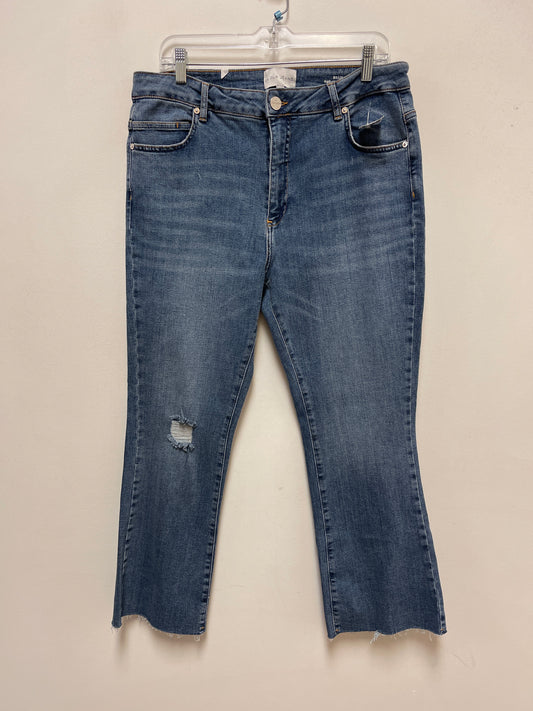 Jeans Straight By Lola In Blue Denim, Size: 16