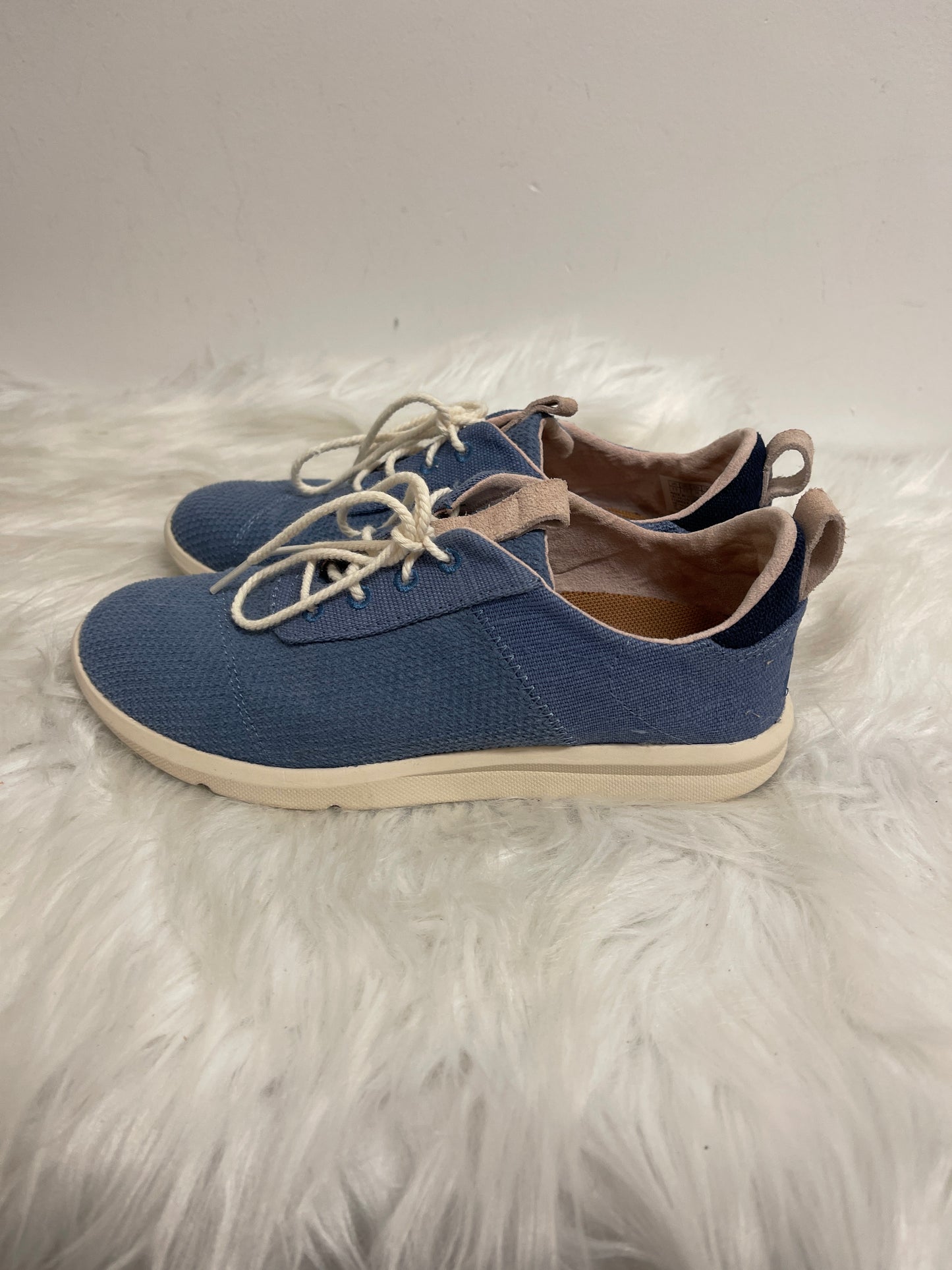 Shoes Sneakers By Toms In Blue, Size: 5.5