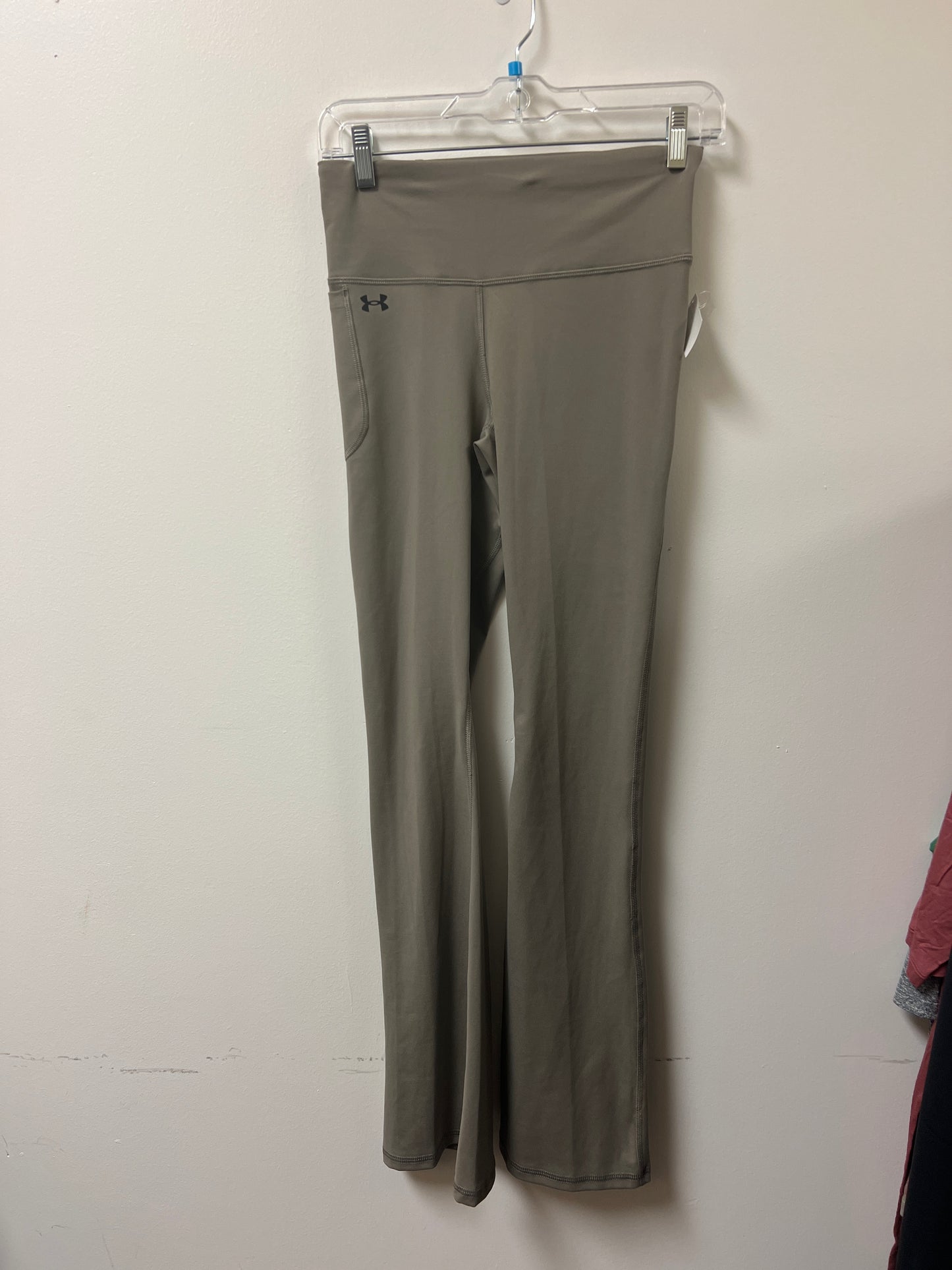 Athletic Leggings By Under Armour In Brown, Size: S