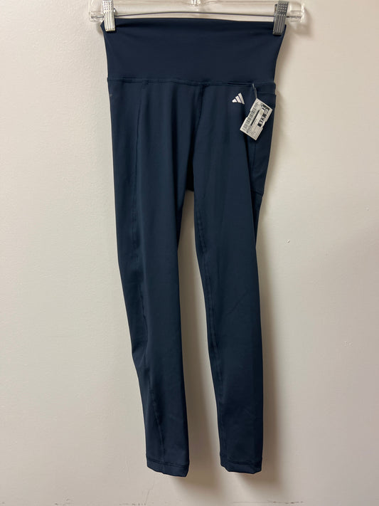 Athletic Capris By Adidas In Navy, Size: S