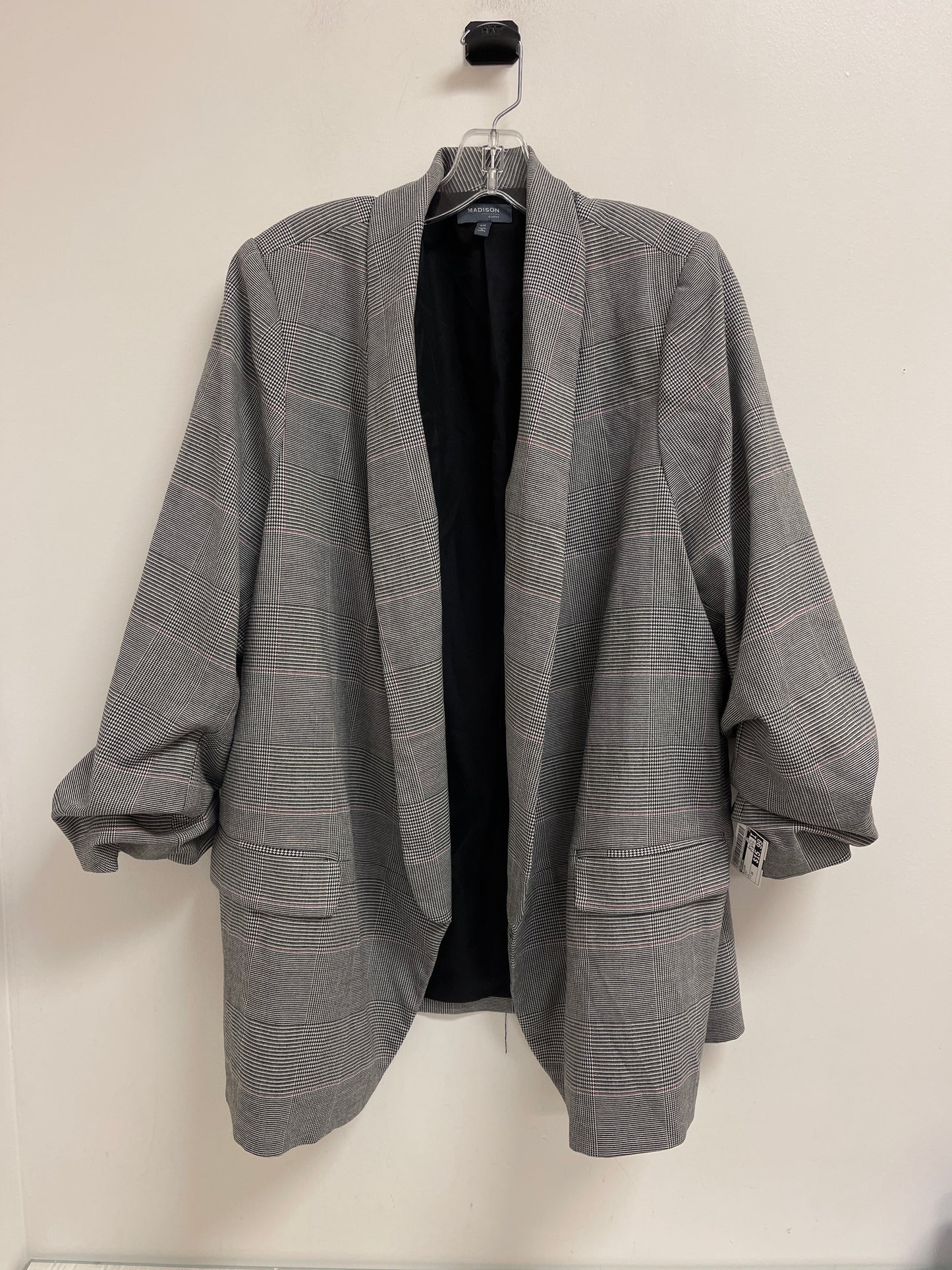 Blazer By Madison In Grey, Size: 3x