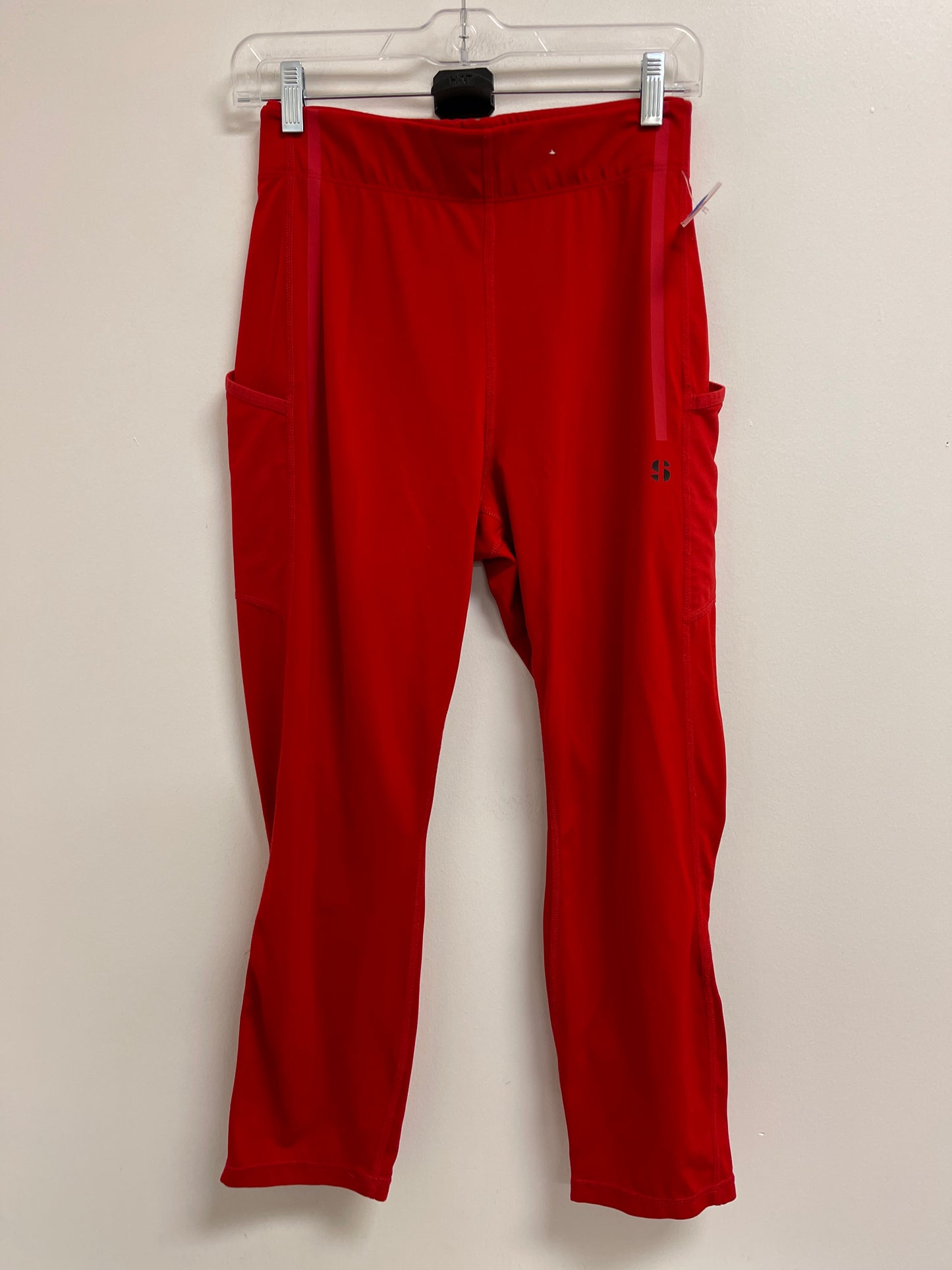 Athletic Leggings By Clothes Mentor In Red, Size: Xl