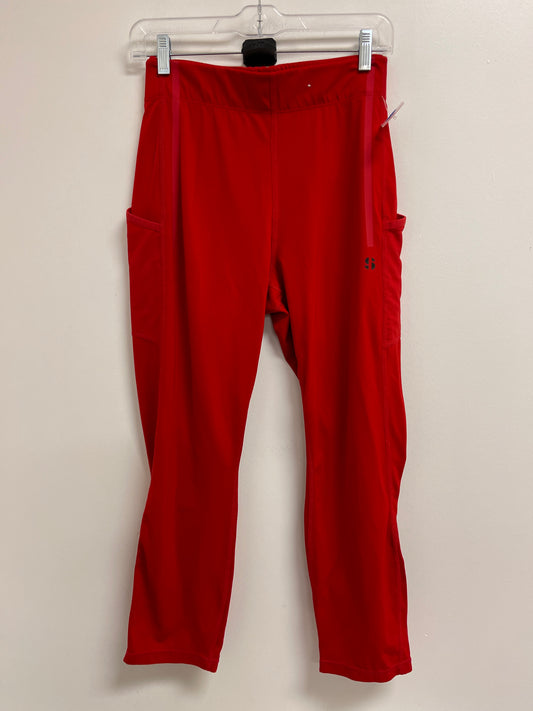 Athletic Leggings By Clothes Mentor In Red, Size: Xl