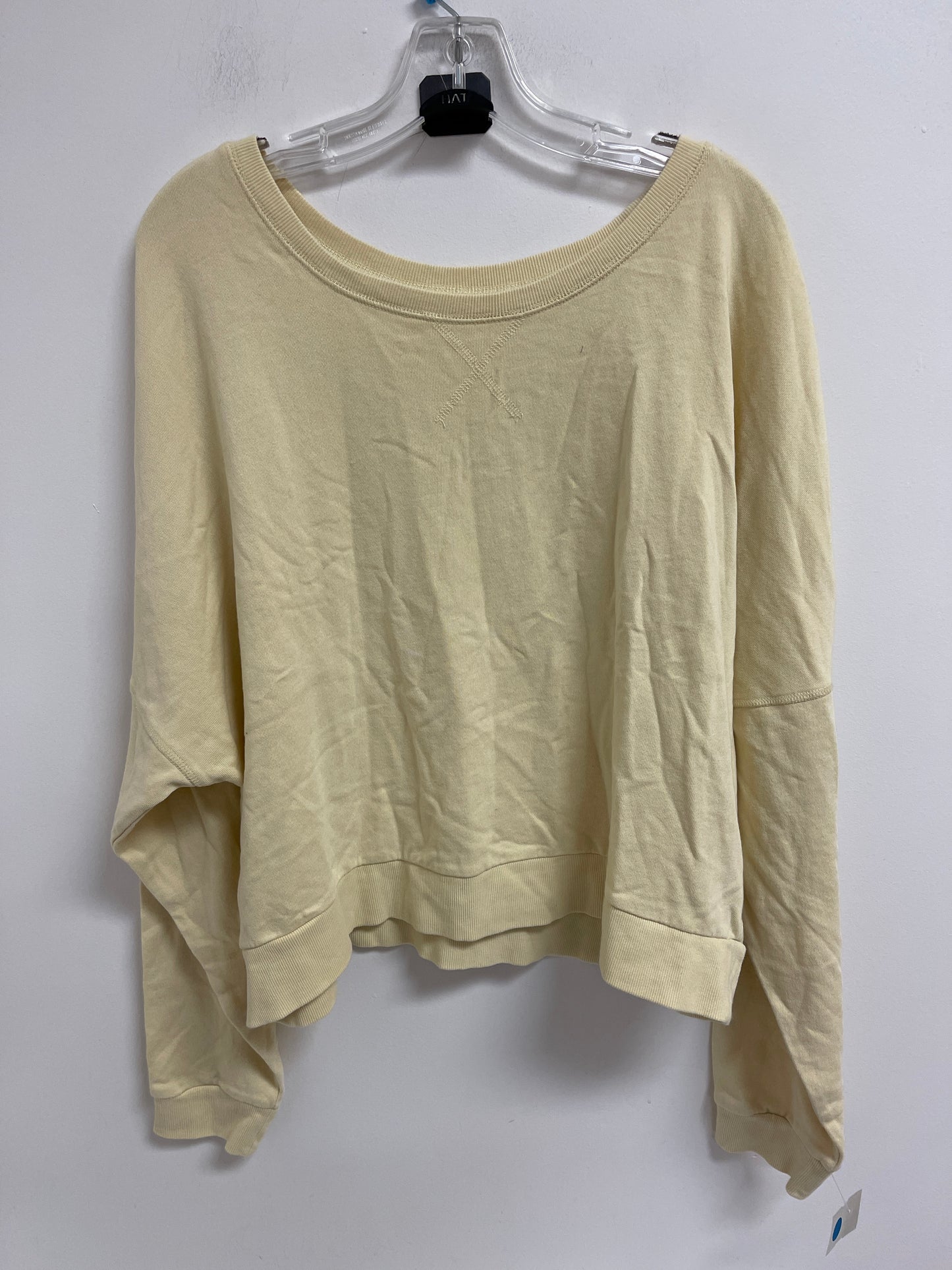 Sweater By Clothes Mentor In Yellow, Size: L