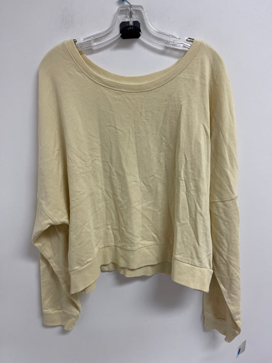 Sweater By Clothes Mentor In Yellow, Size: L