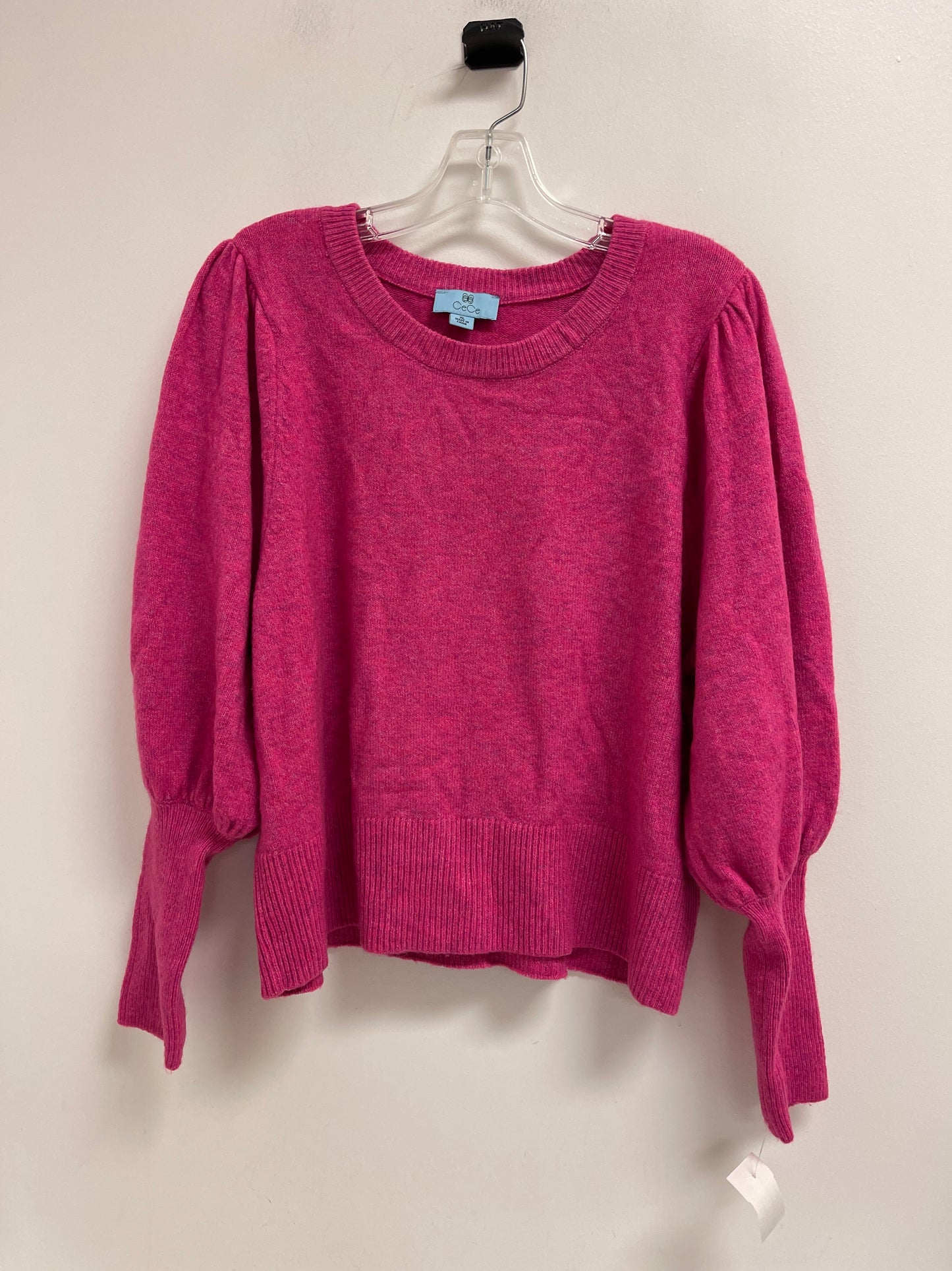 Sweater By Cece In Pink, Size: Xl