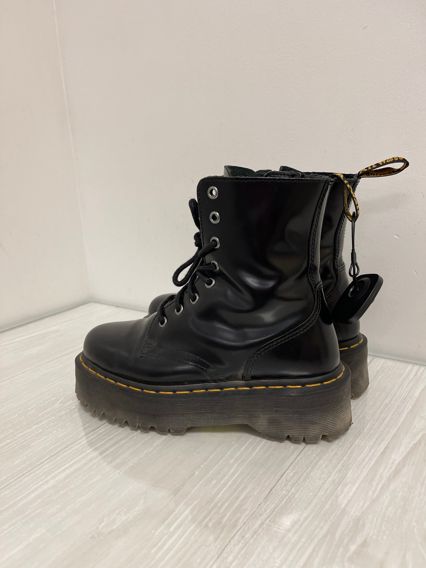 Boots Combat By Dr Martens In Black, Size: 6