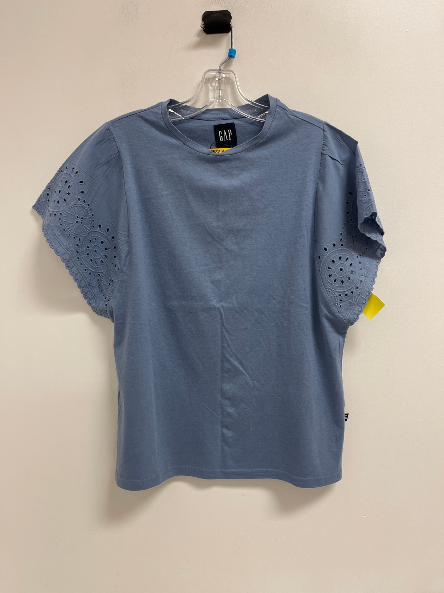 Top Short Sleeve By Gap In Blue, Size: M