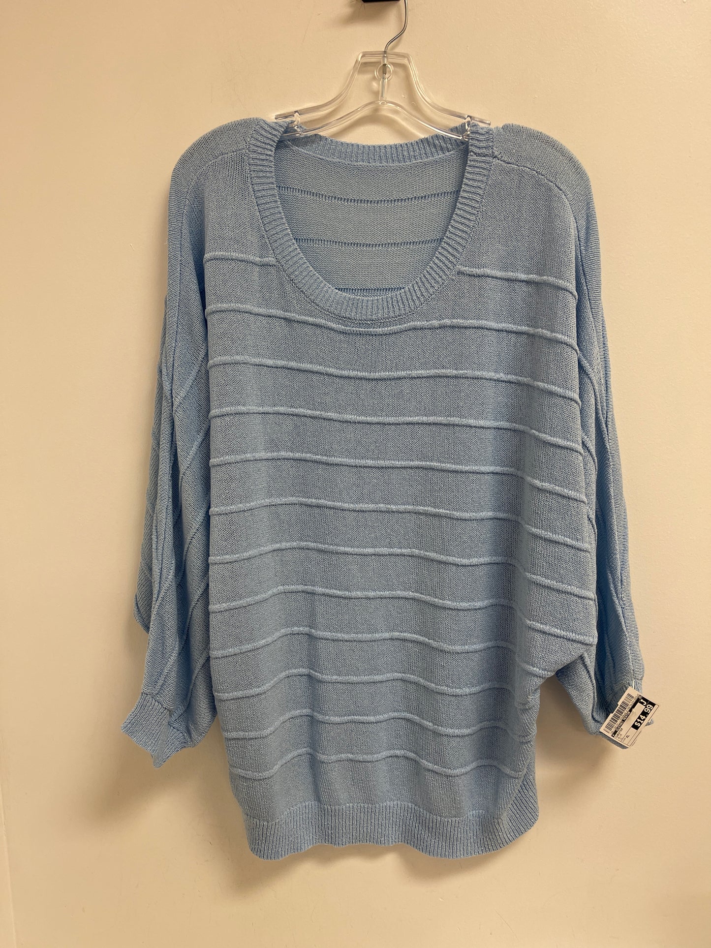 Sweater By Clothes Mentor In Blue, Size: Xl