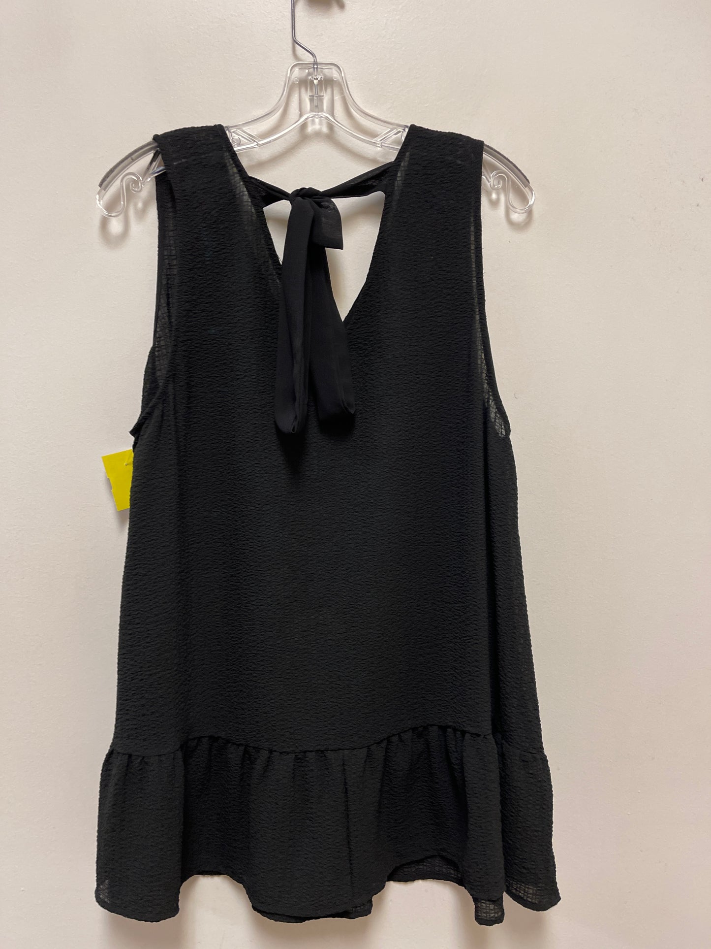 Top Sleeveless By Entro In Black, Size: Xl