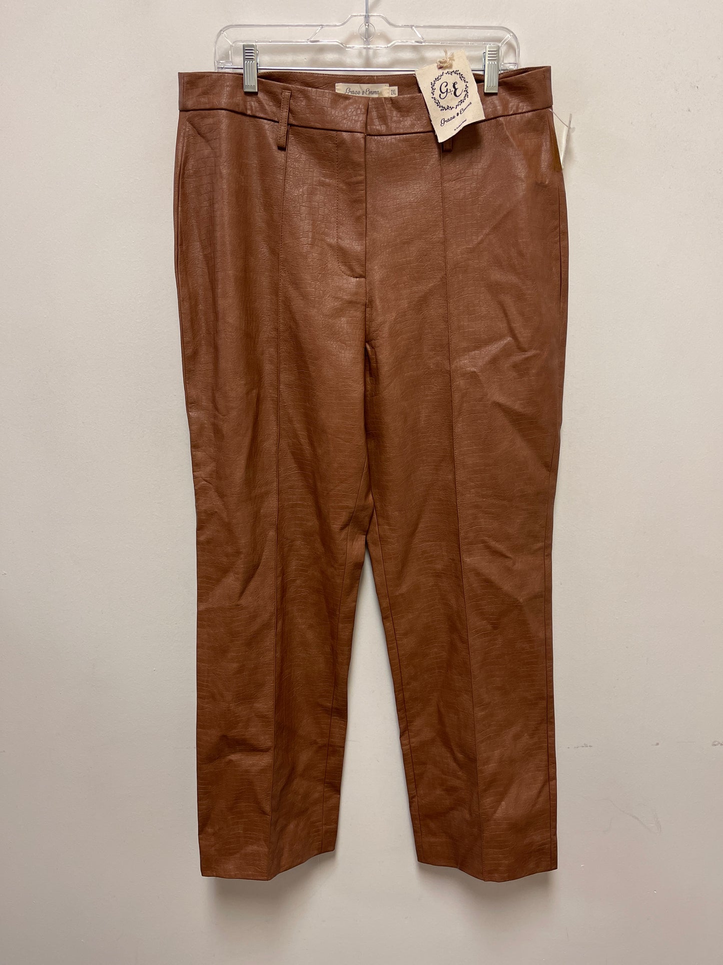 Pants Other By Clothes Mentor In Brown, Size: 20