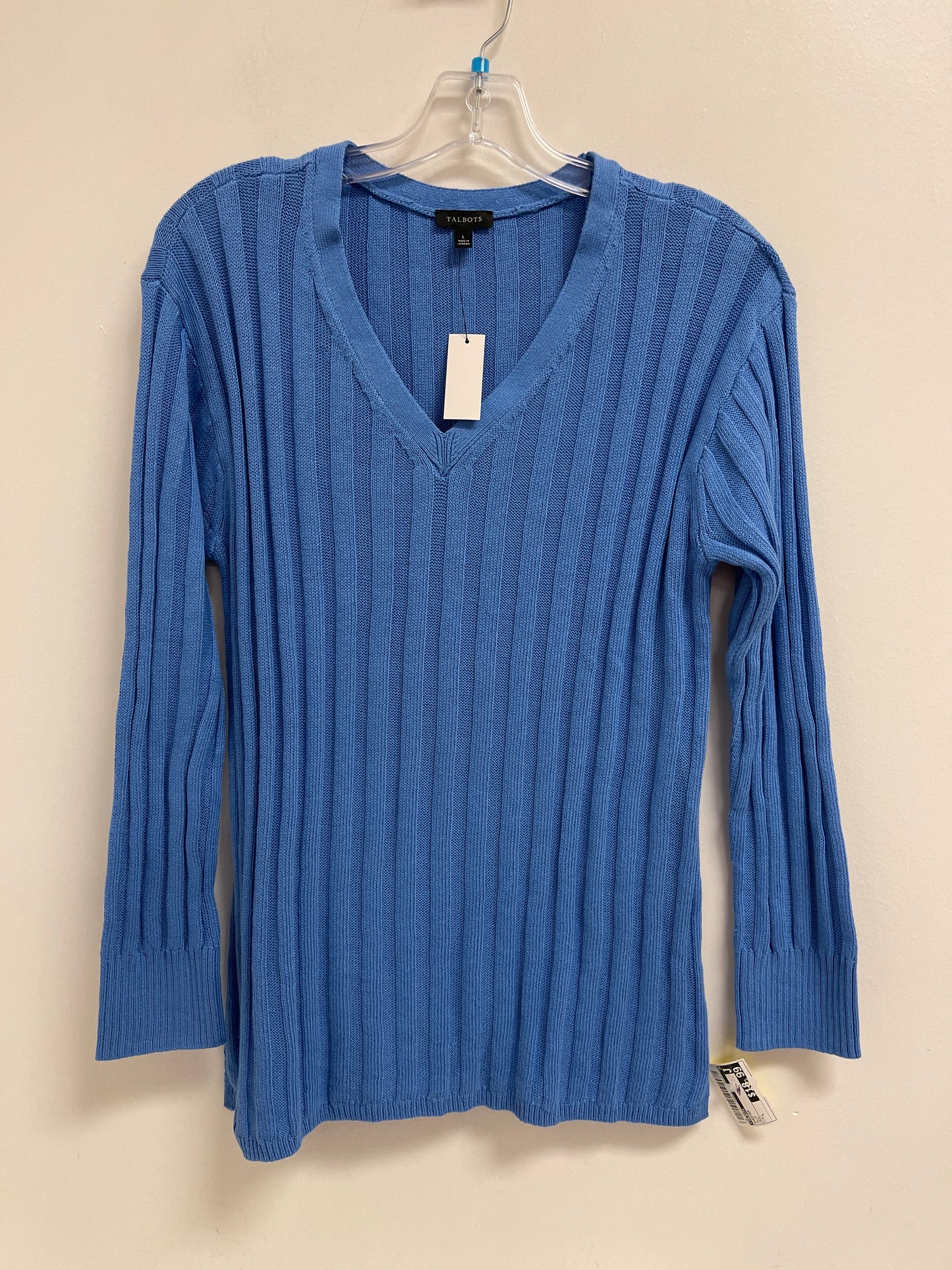 Sweater By Talbots In Blue, Size: L